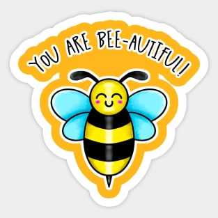 Kawaii Bee-autiful Sticker